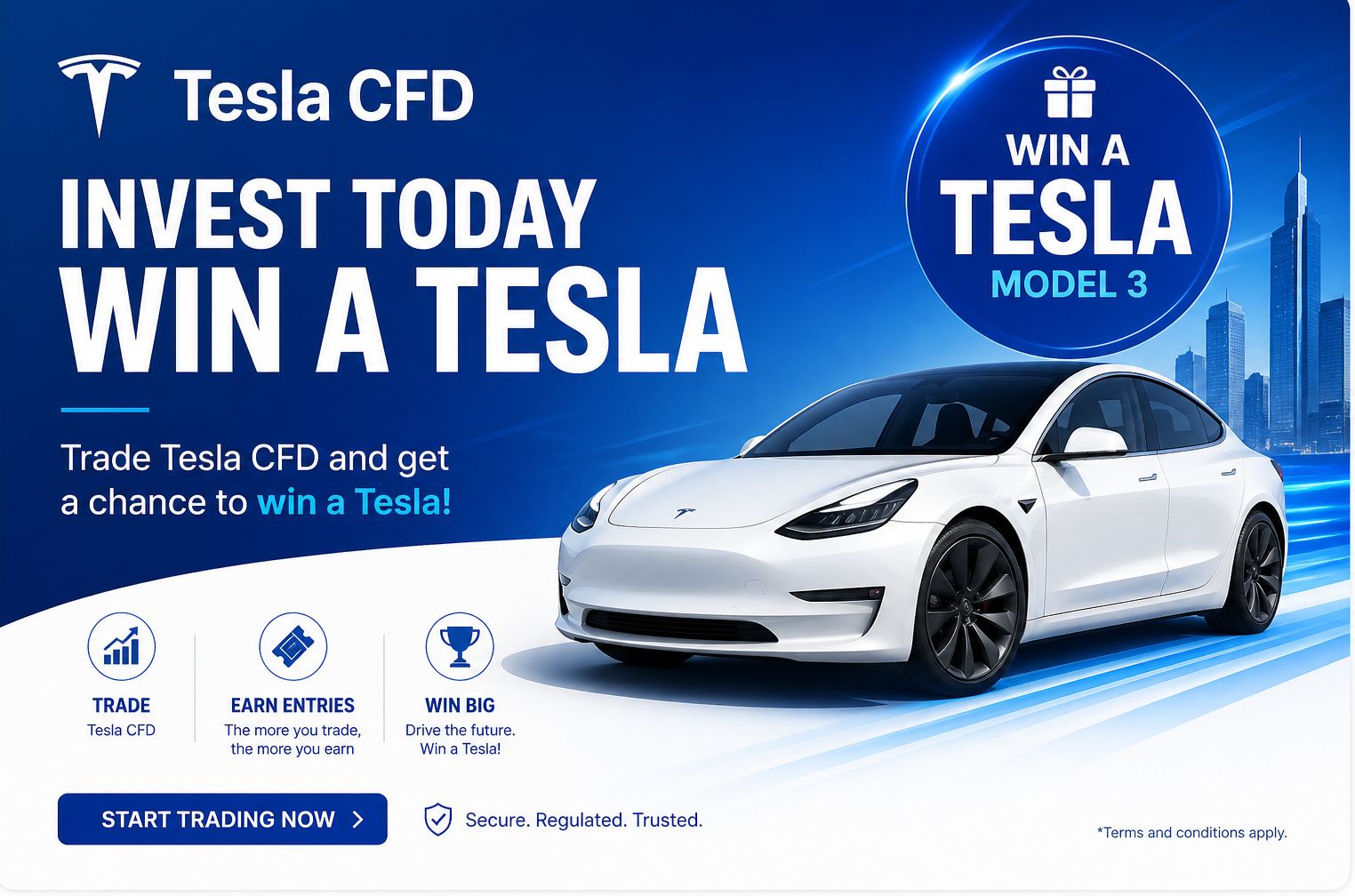 Tesla CFD Promo